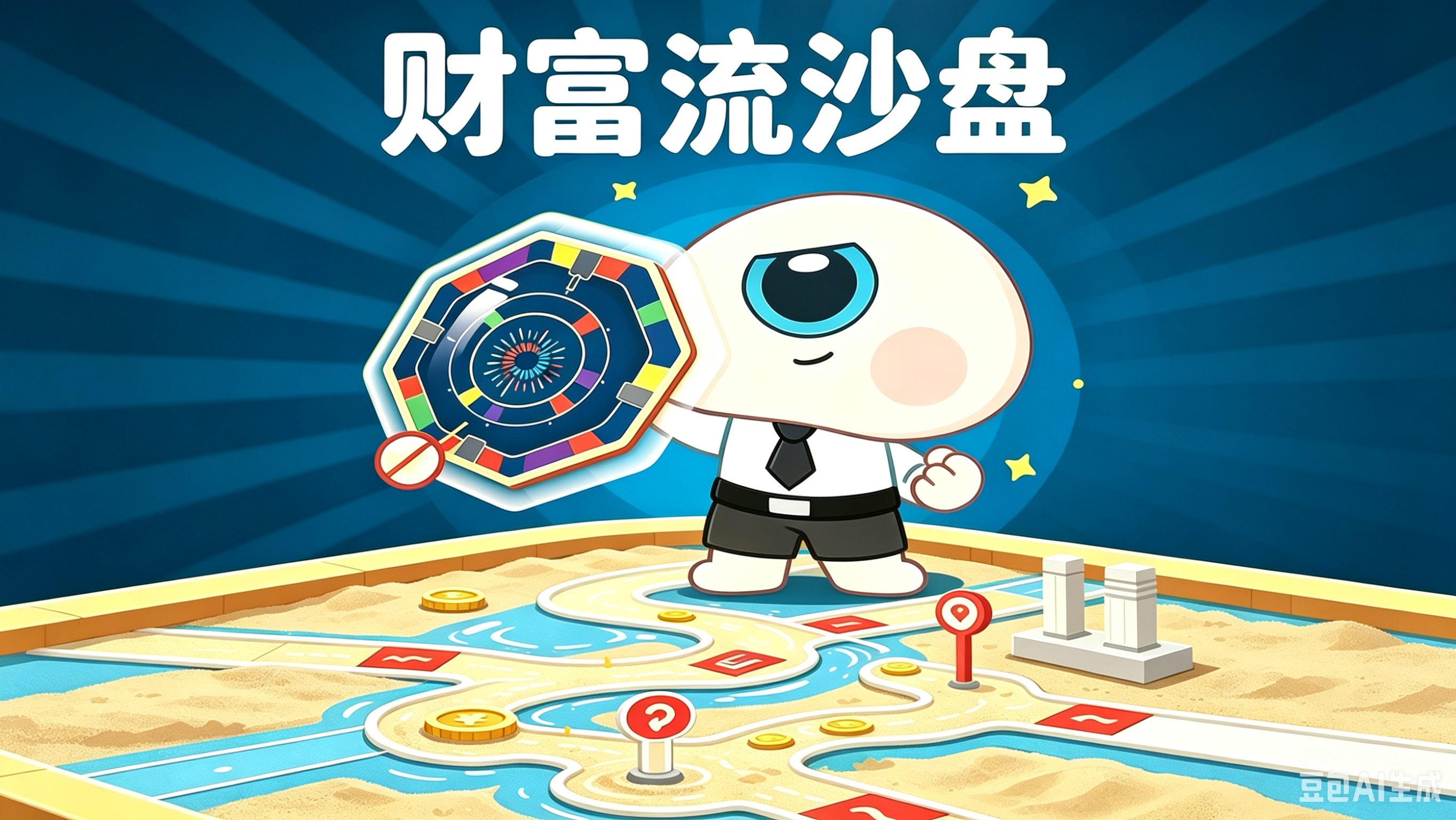 财富流沙盘
